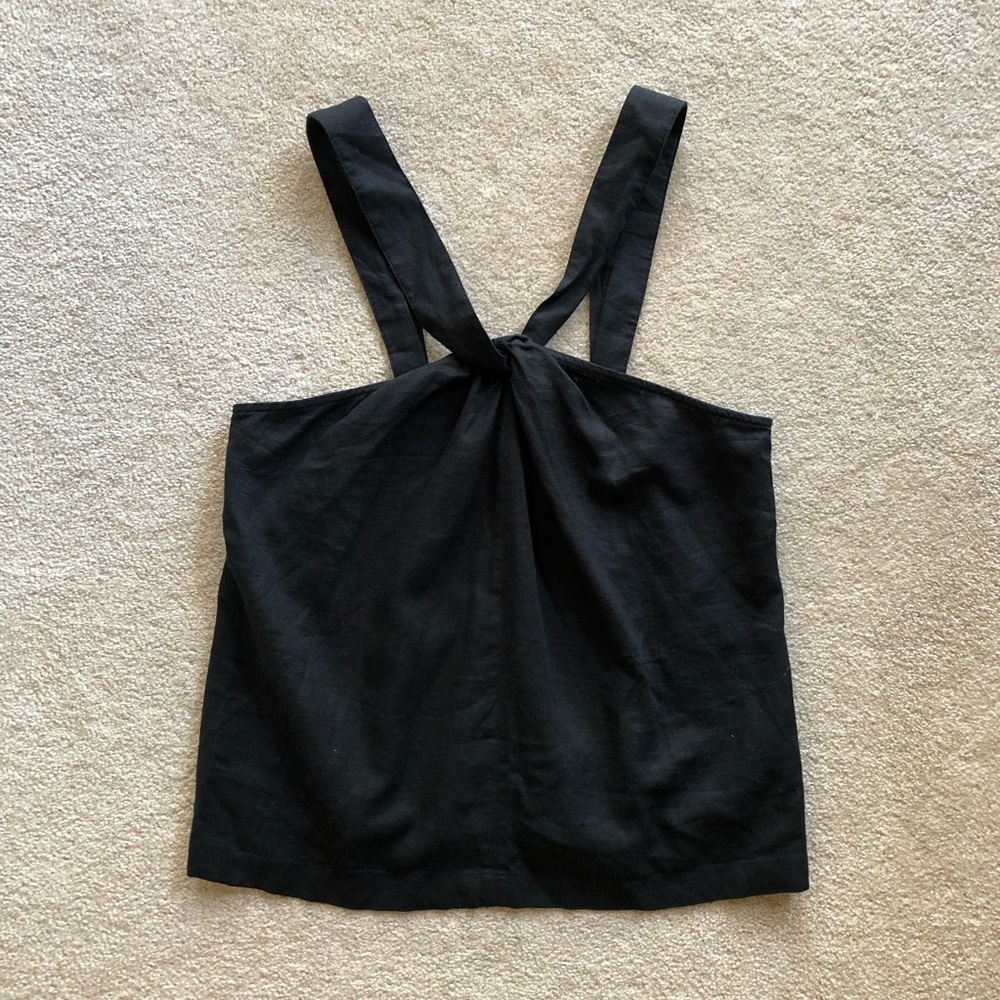 NWT 🌟 Madewell Linen Blend Halter Tank